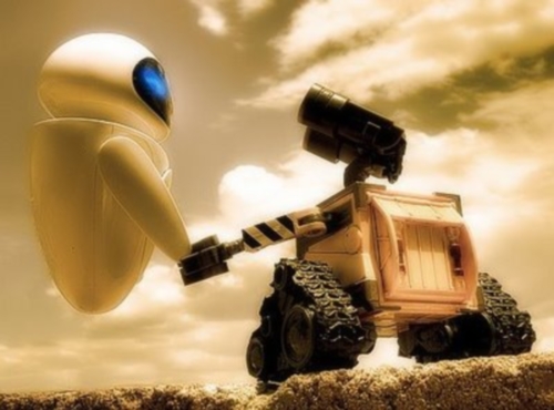 WALL-E y EVA