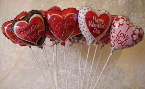 globos de Amor para San Valentin