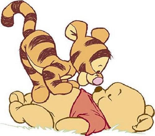 Imágenes de Winnie pooh bebe - Mi amor... Te amo !